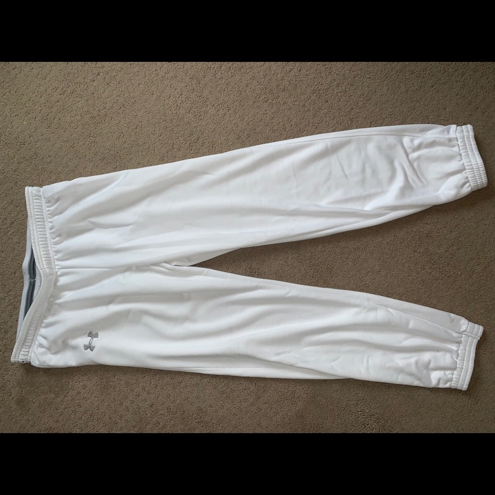 Under Armour White Joggers